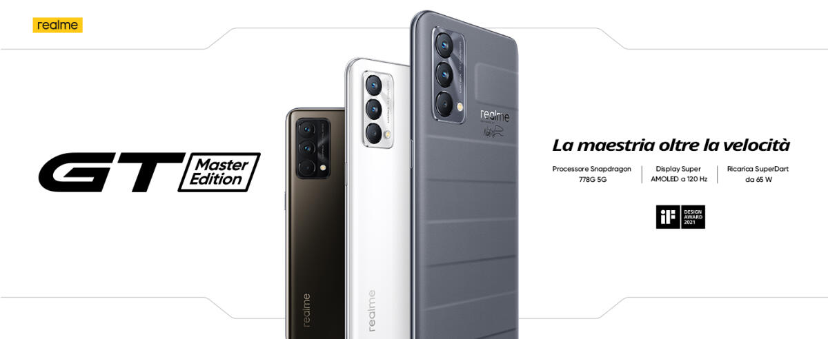 Realme GT Master Edition in SUPER OFFERTA su Amazon - 