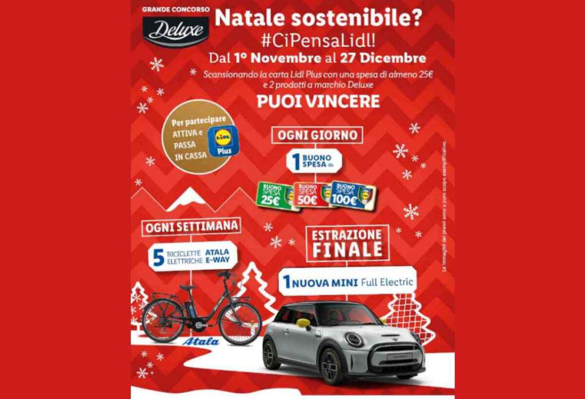 Concorso Lidl: vinci auto e bici elettriche | Come Partecipare - 