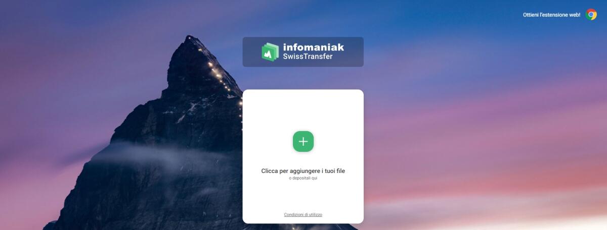 Swisstransfer: alternativa a WeTransfer per inviare fino a 50GB - 