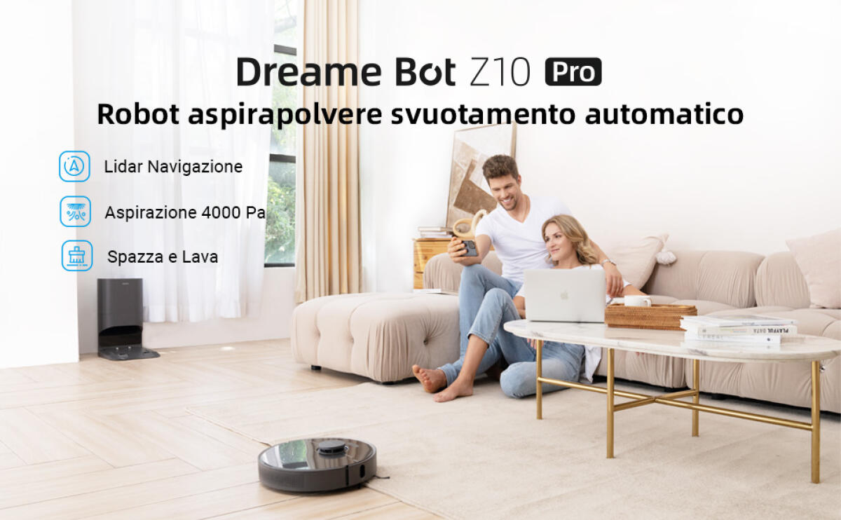 Aspirapolvere Robot Dreame Z10 Pro in SCONTO su Amazon - 
