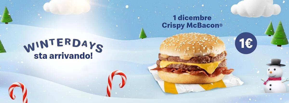 McDonald’s Winterdays: 25 giorni di offerte IMPERDIBILI - 