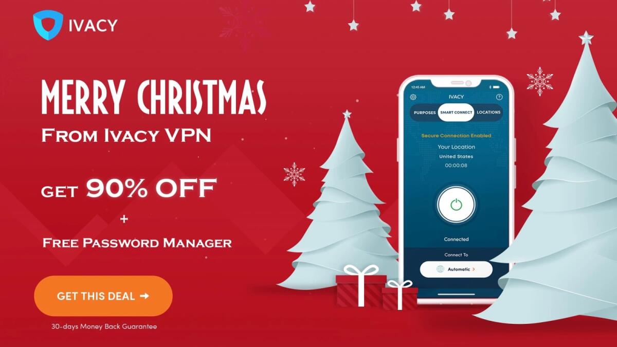 Offerta Ivacy VPN: 5 anni di protezione a 1 euro al mese - 