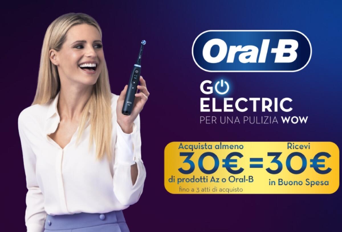 Cashback AZ e Oral-B: Ottieni 30 euro di rimborso | ECCO COME - 
