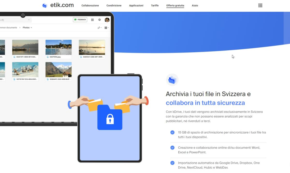 Come avere 35GB di spazio cloud GRATIS con Etik - 