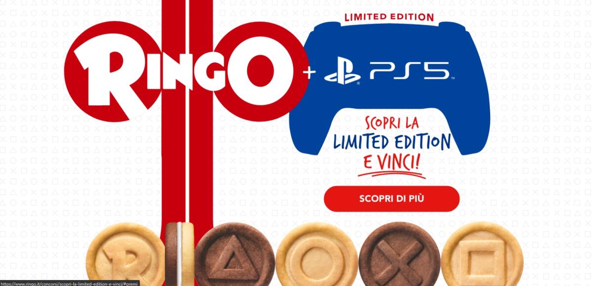 Concorso Ringo: vinci Console PlayStation 5 | Come Partecipare - 