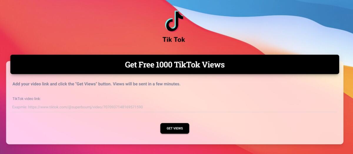 Come avere 1000 visualizzazioni GRATIS su TikTok - 