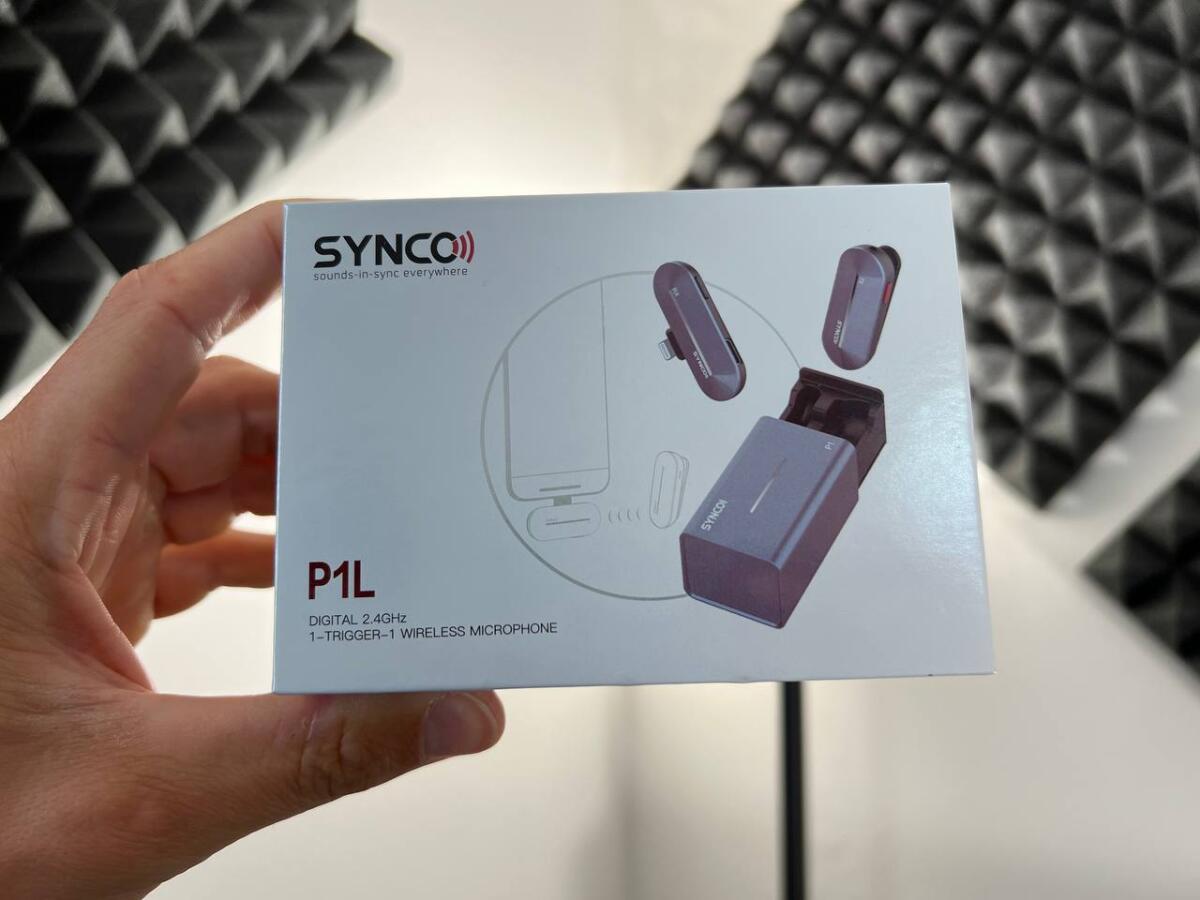 Recensione Microfono Wireless per iPhone SYNCO P1L - 
