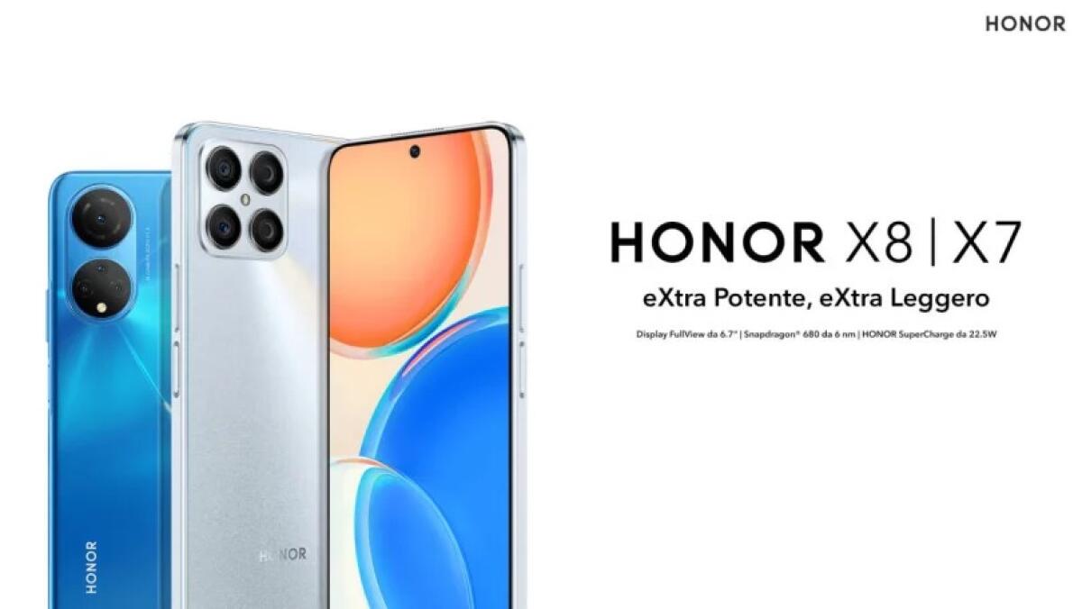 HONOR x8 e X7 UFFICIALI | La SCHEDA TECNICA - 