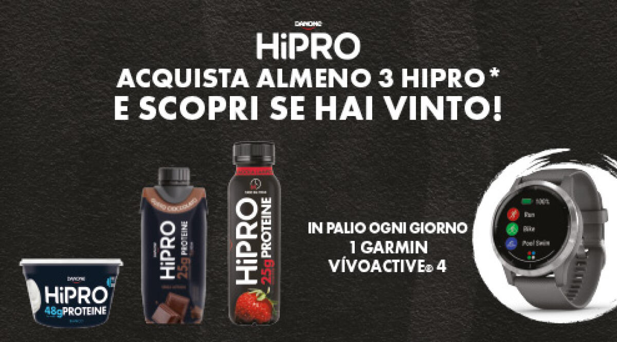 Concorso Hipro: vinci Garmin Vivoactive 4 | Come Partecipare - 