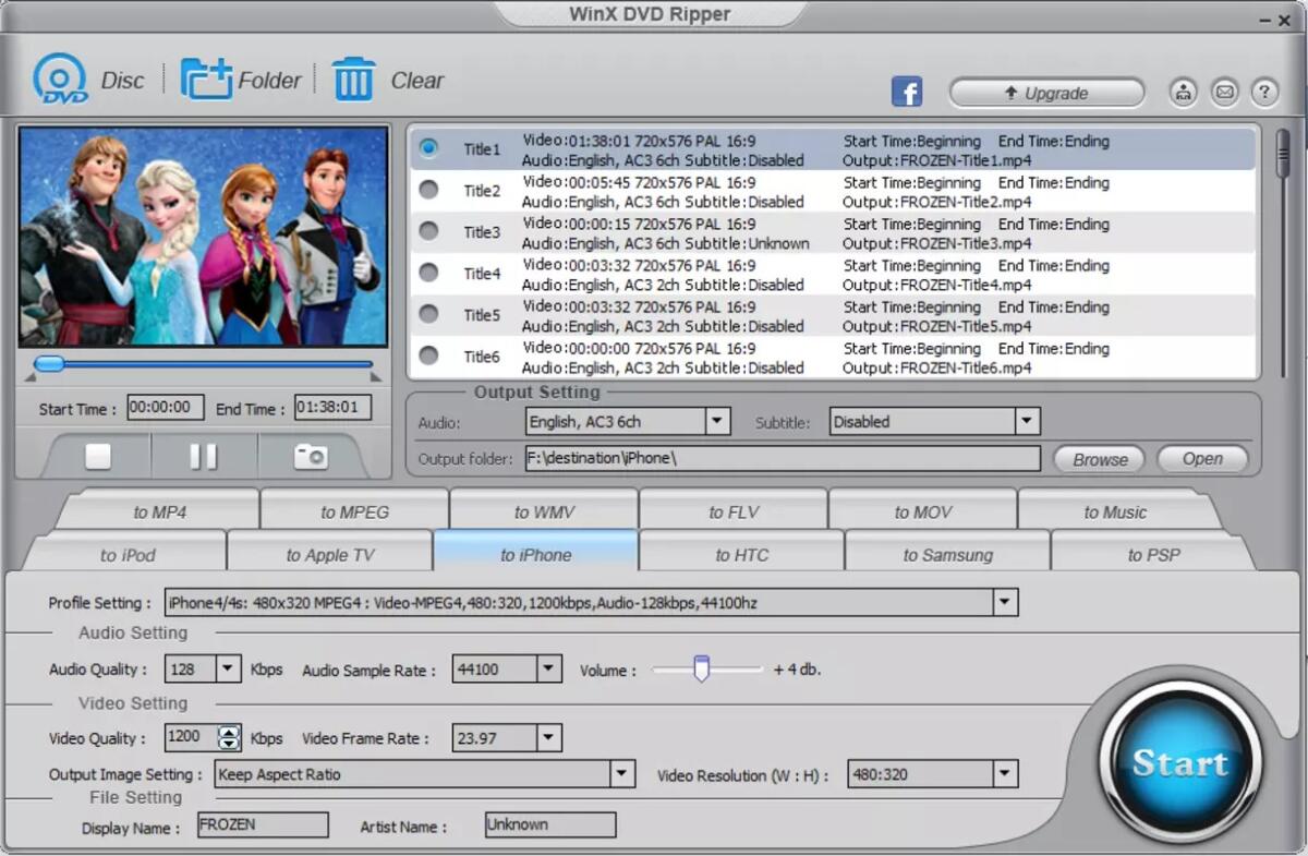 Scarica WinX DVD Ripper Platinum GRATIS per sempre | PC Windows - 