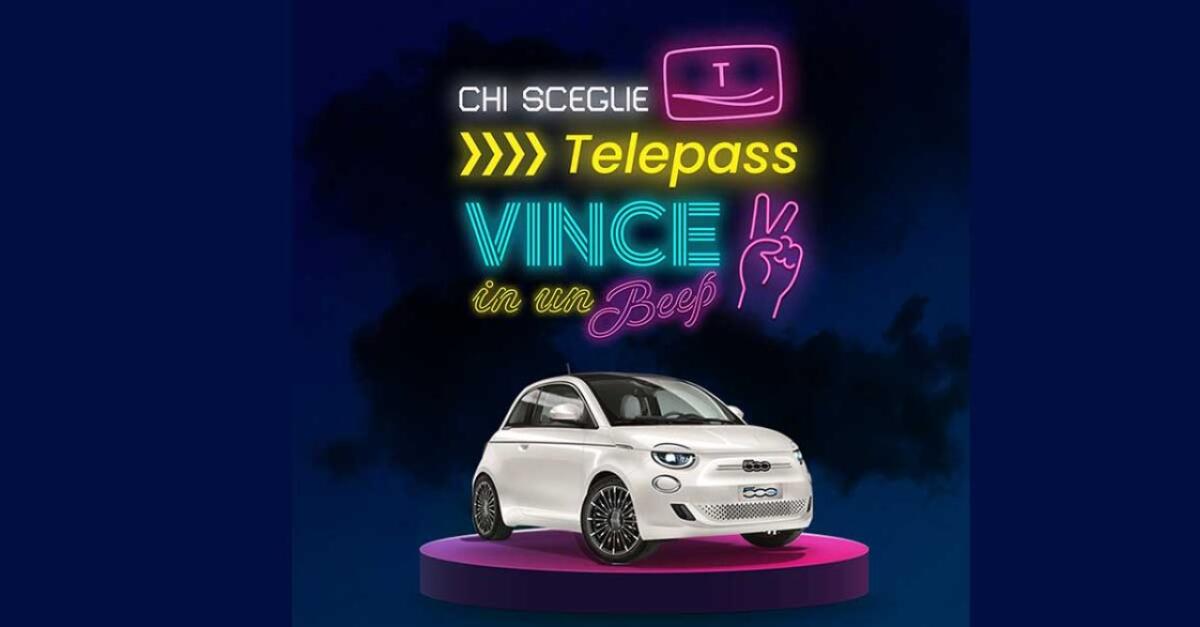 Concorso Telepass: vinci FIAT 500 elettrica e monopattini | Come Partecipare - 
