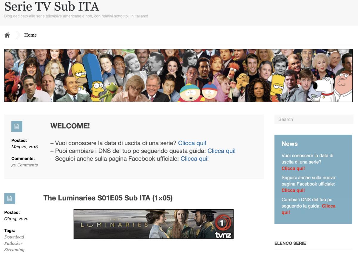 Serietvsubita nuovo indirizzo: SCOPRILO QUI - 