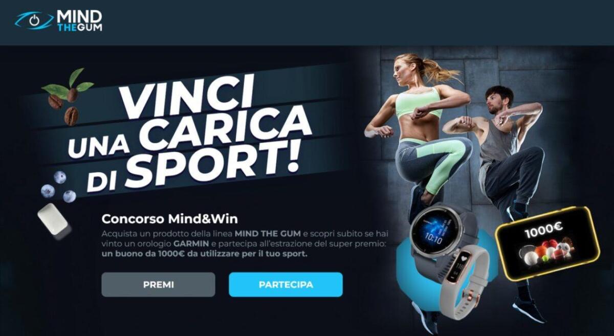 Concorso Mind The Gum: vinci Vivosmart 4 e Venu 2 | Come Partecipare - 
