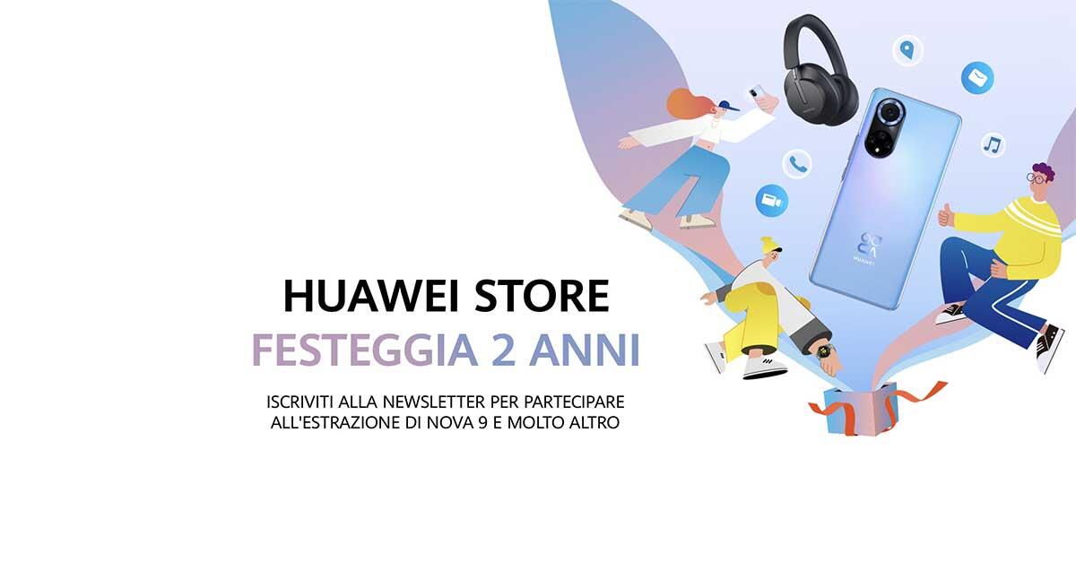 Concorso Huawei “Contest Anniversary 2022”: vinci smartphone, cuffie, stick | Come Partecipare - 