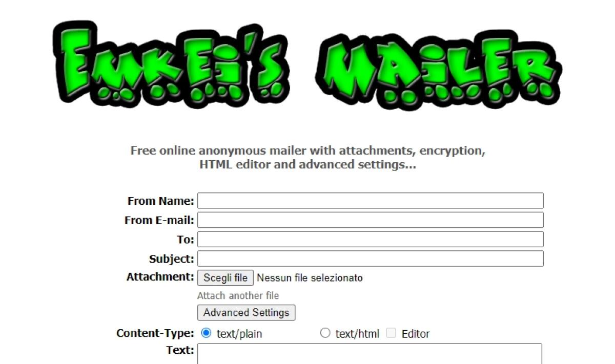 Ecco il sito per inviare email anonime e false in un click - 