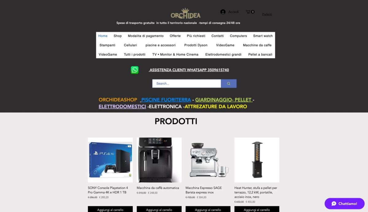 OrchideaShop: è un sito affidabile o una truffa? - 