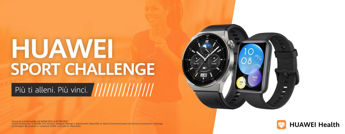 Concorso Huawei: vinci Huawei Watch Fit 2 e GT 3 Pro | Come Partecipare - 