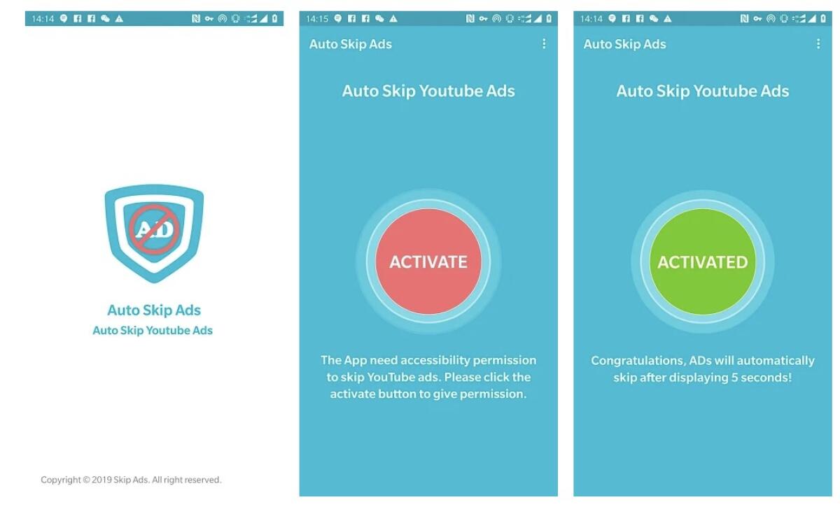 Salta la pubblicità su YouTube per Android con Ad Skipper - 
