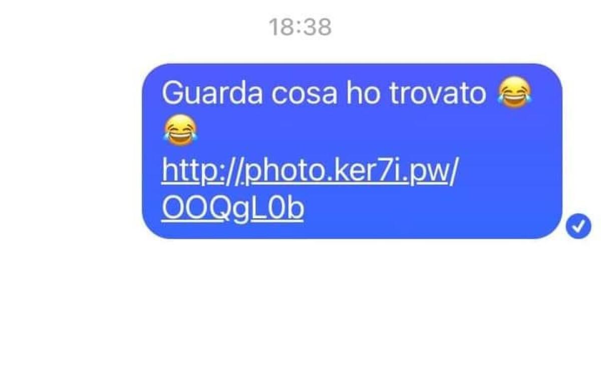 Guarda cosa ho trovato - VIRUS Facebook Messenger - 