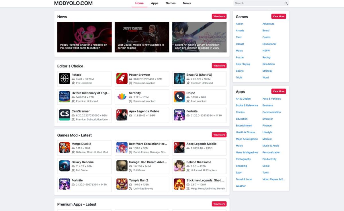 Modyolo: scarica app, giochi e programmi GRATIS per Android - 