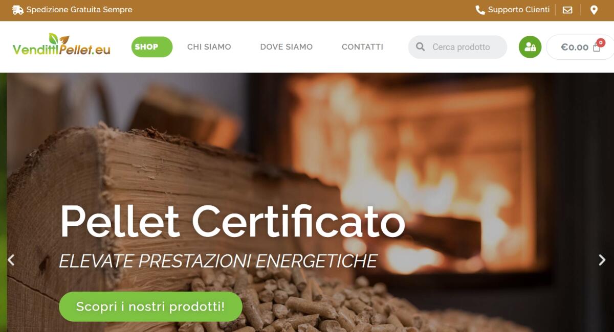 Pellet Venditti è un sito affidabile o una truffa? - 