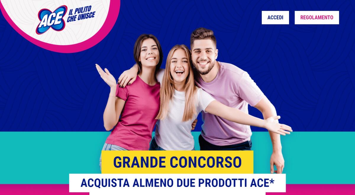 Concorso ACE: vinci monopattino, e-bike, GoPro | Come Partecipare - 