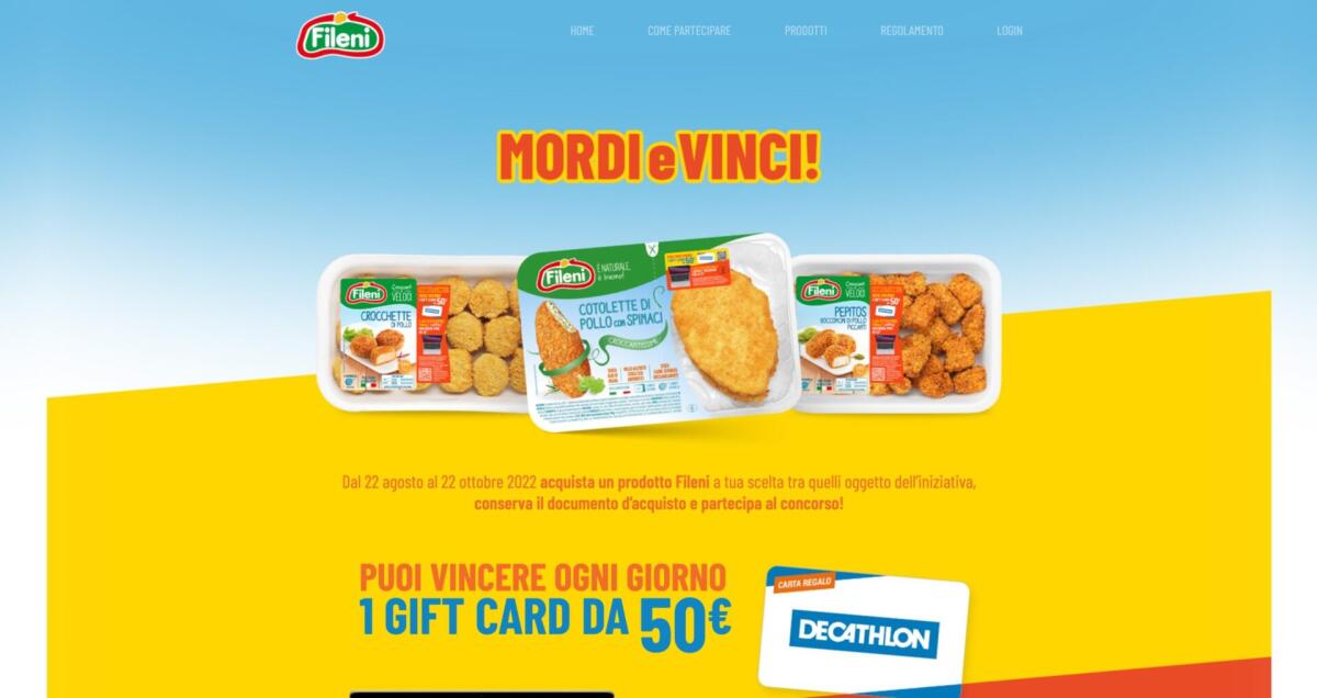 Concorso Fileni: vinci gift card Decathlon e Macbook Pro | Come Partecipare - 