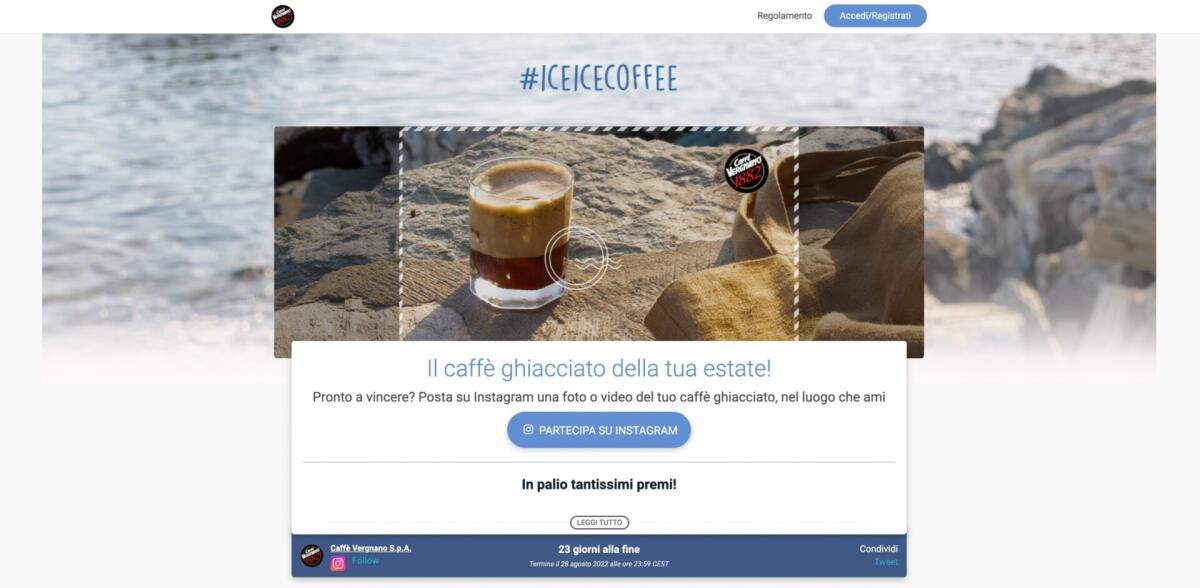 Concorso Caffè Vergnano: vinci caffè e macchine caffè | Come Partecipare - 