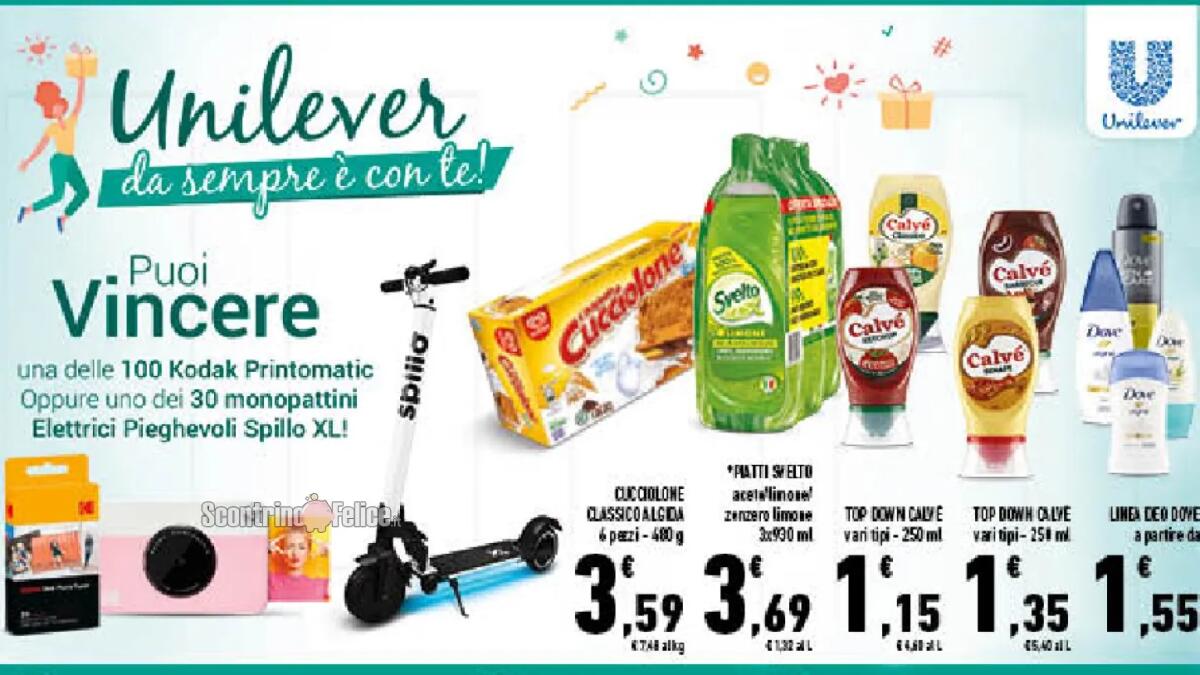 Concorso Unilever: vinci fotocamere Kodak e monopattini elettrici | Come Partecipare - 