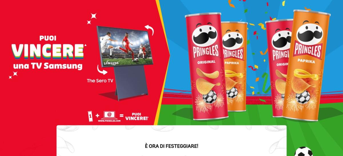 Concorso Pringles: vinci 42 Smart TV Samsung 43” | Come Partecipare - 