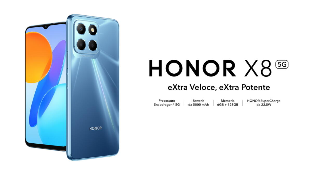 Honor X8 5G ufficiale | Scopri la SCHEDA TECNICA - 
