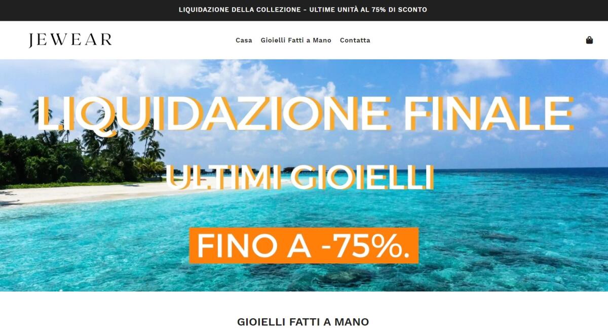 Jewearbrandco è un sito affidabile o una truffa? - 