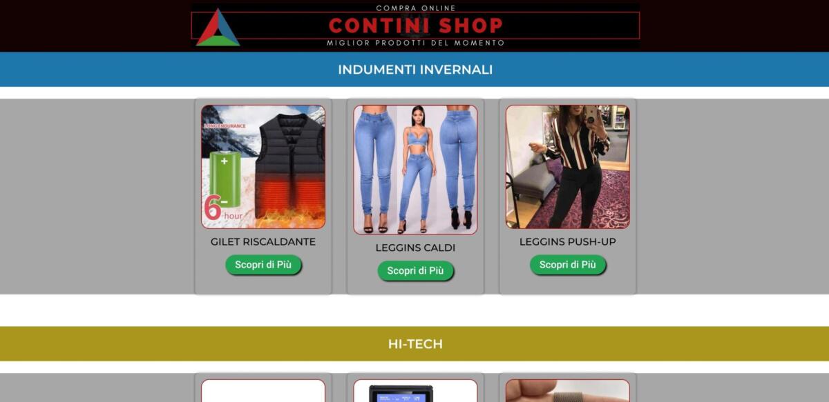 Contin-Shop è un sito affidabile o una truffa? - 