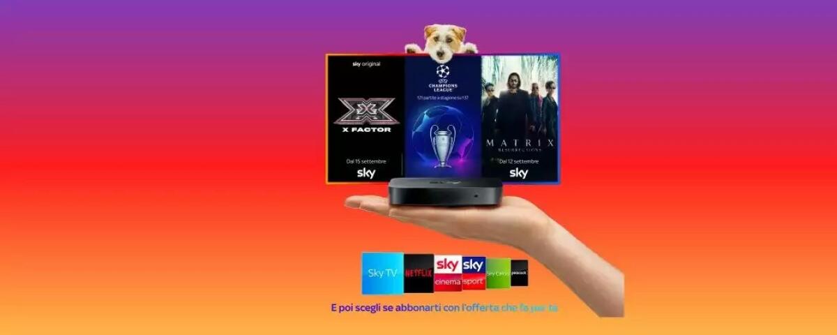 Promozione Prova Sky Q: SKY e Netflix a 9 euro per 1 mese - 