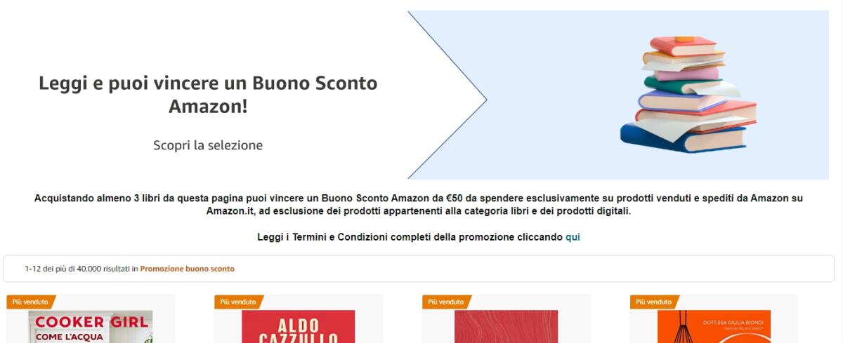1000 buoni Amazon da 50 euro: scopri come ottenerli - 