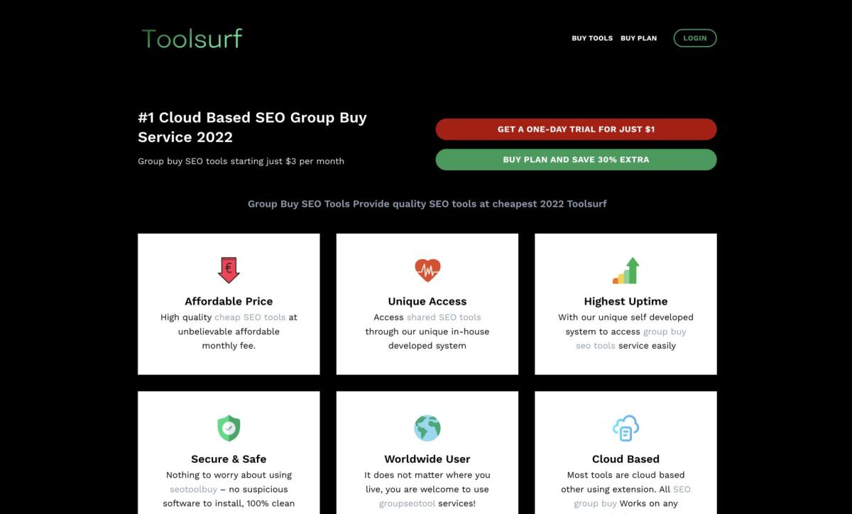 Toolsurf Nuovo Sito per RISPARMIARE soldi su tanti servizi online - 