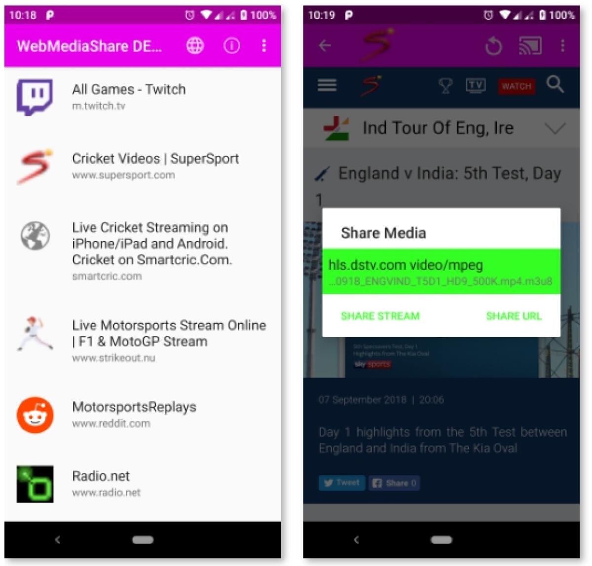 Tutti i siti di Streaming SENZA Pubblicità e Popup con Web Media Share - 