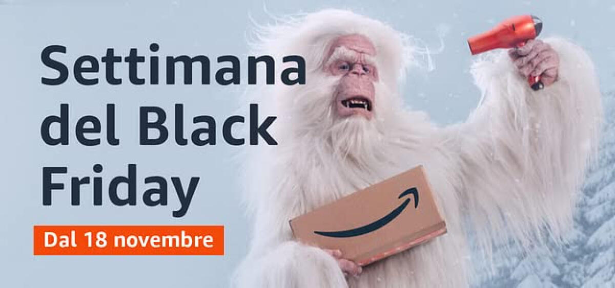 Amazon annuncia la Settimana del Black Friday dal 18 al 28 novembre - 