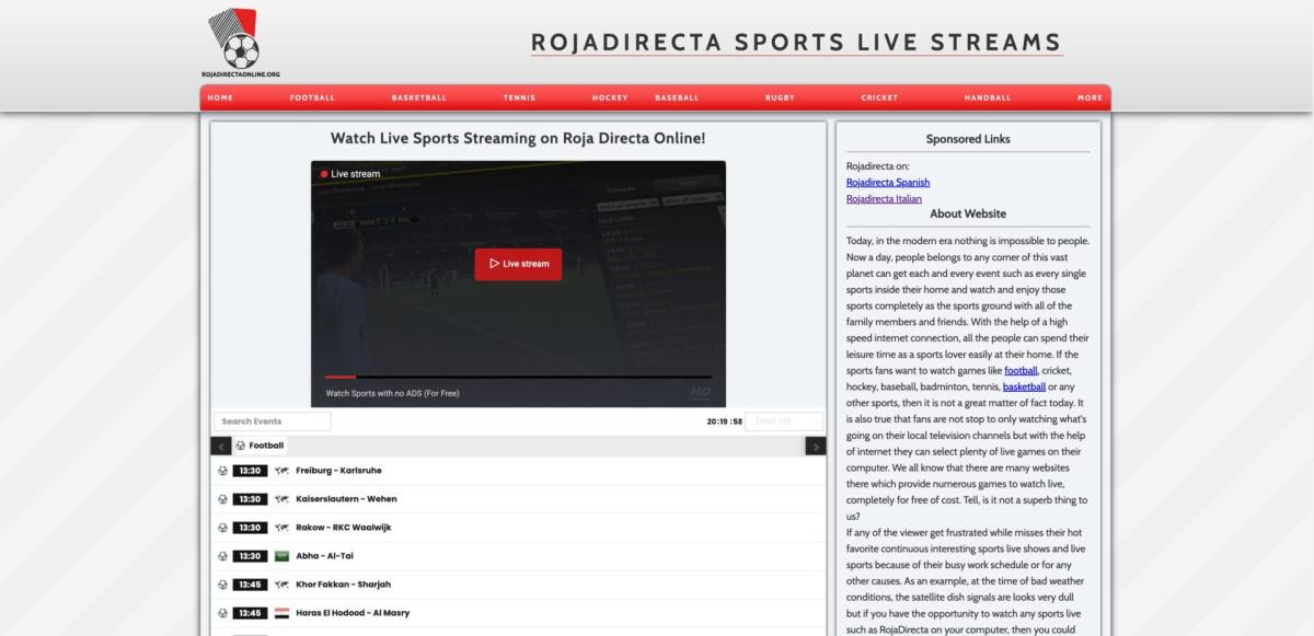 Rojadirectaonline Calcio Gratis Senza Registrazione: COME FARE - 