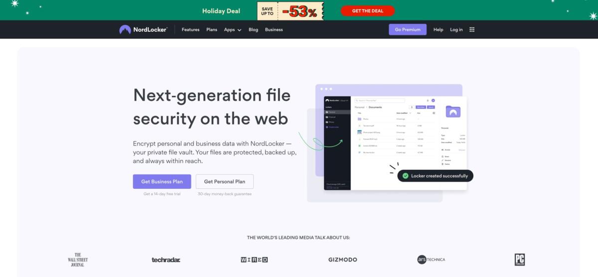 NordLocker 500GB di spazio cloud sicuro a 3 euro/mese - 