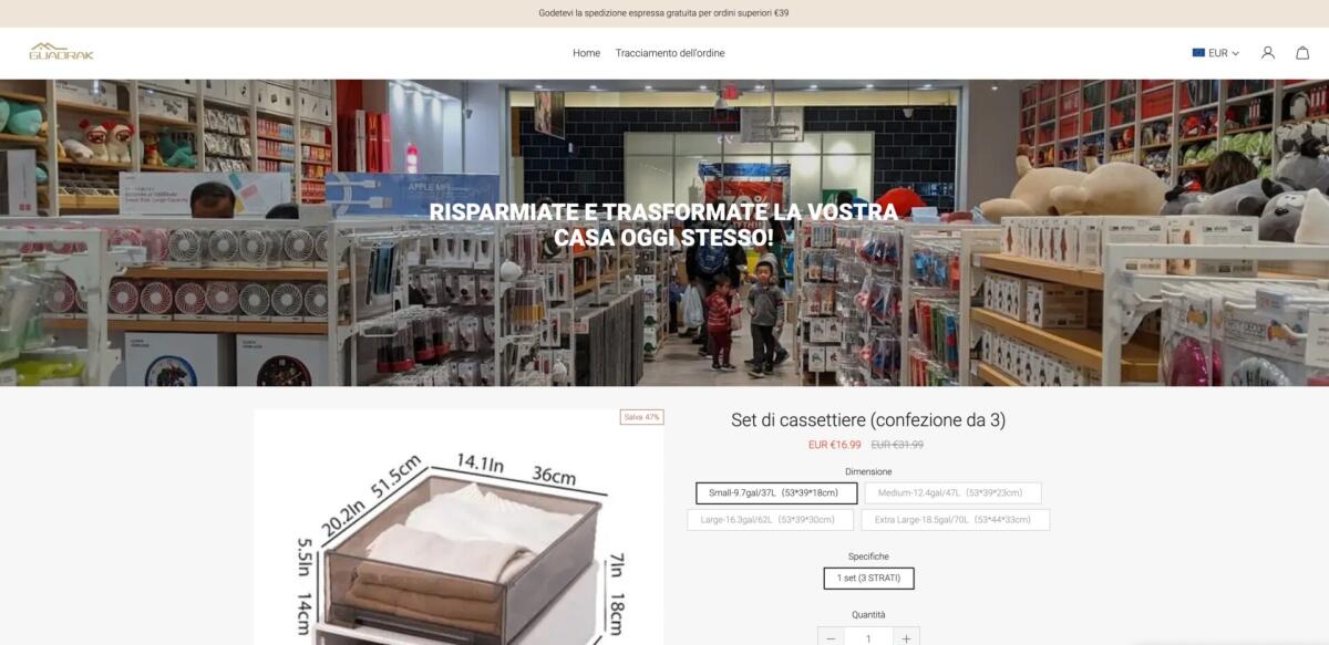 Guadrak.com è un sito affidabile o una truffa? - 