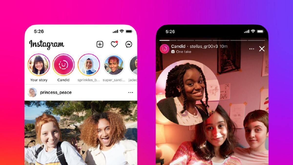 Instagram lancia le Candid Stories per competere con BeReal - 