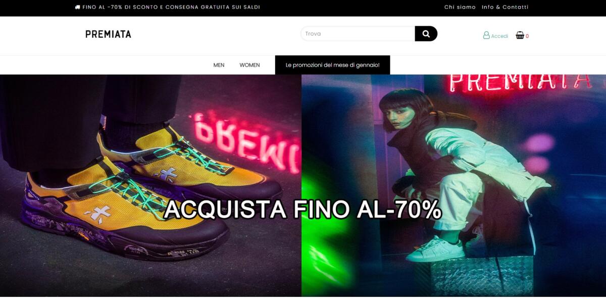 Negoziopremiata.online è un sito affidabile o una truffa? - 