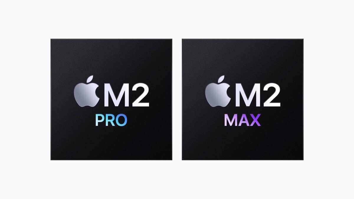 Apple presenta i nuovi chip M2 Pro e M2 Max: tutte le novità - 