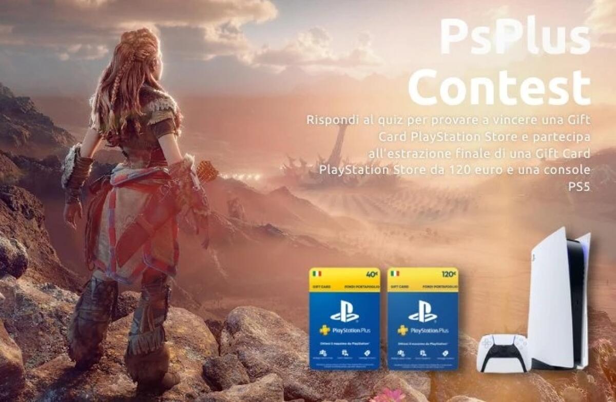 Concorso PSPLUS: vinci Gift Card PlayStation e PS5 | Come Partecipare - 