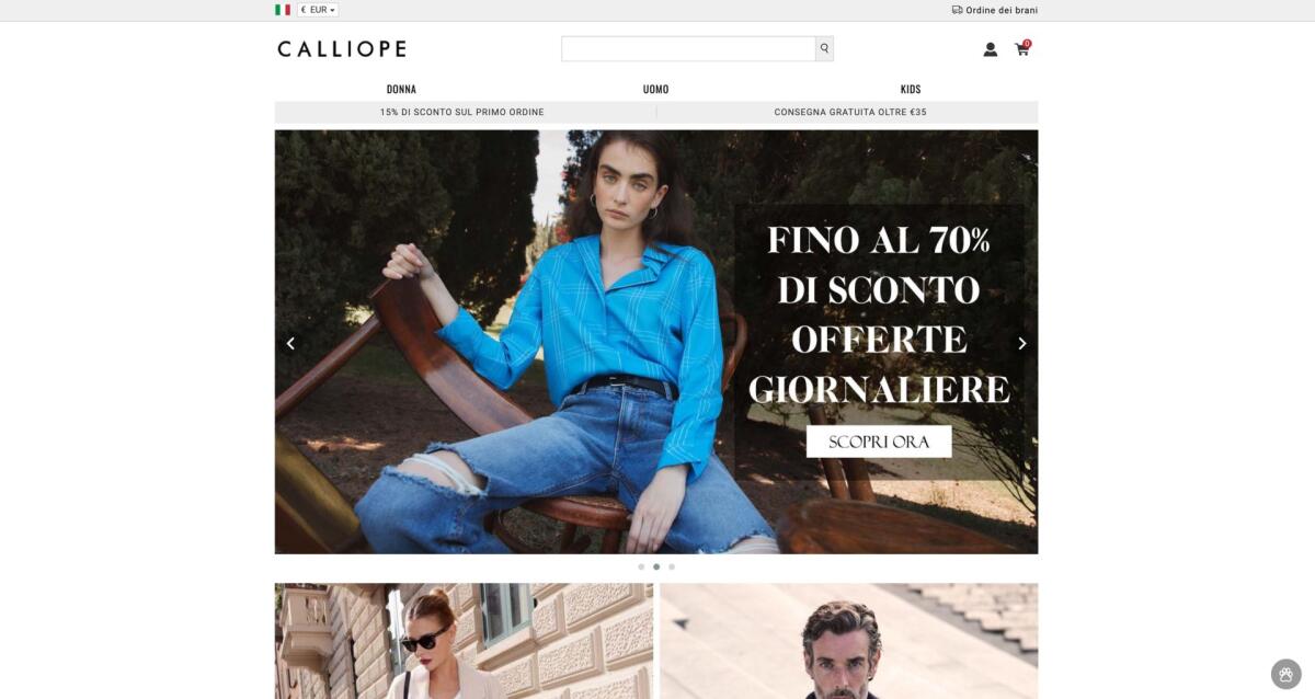 Caliopoutlet.online è un sito affidabile o una truffa? - 