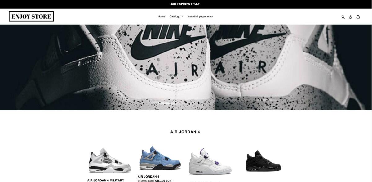 Enjoystore13.com è un sito affidabile o una truffa? - 