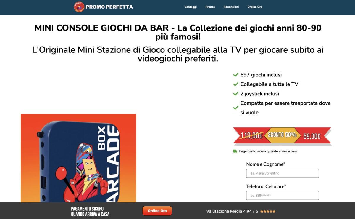 Promoperfetta è un sito affidabile o una truffa? - 