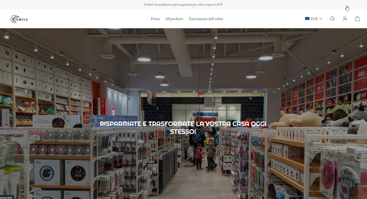 Dukeui.com è un sito affidabile o una truffa? - 