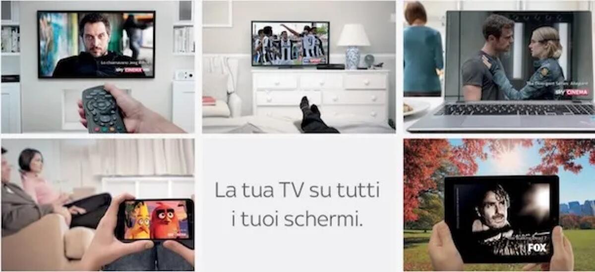 Sky Multiscreen aumenta il prezzo: fino a 5,90 euro in più al mese - 